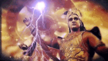 Lord Krishna GIF - Lord Krishna Lightning GIFs