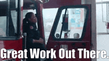 Station 19 Andy Herrera GIF - Station 19 Andy Herrera Great Work Out There GIFs