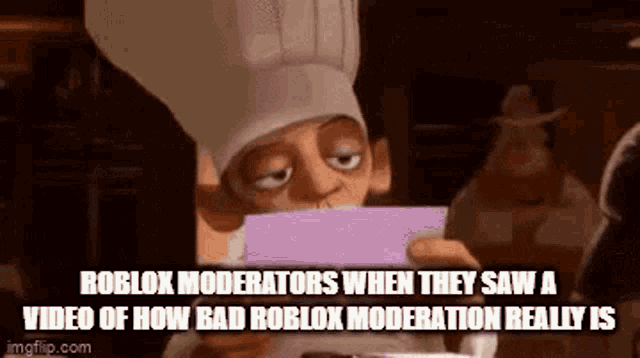 Roblox Moderation Meme