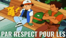 Respect Pokemon GIF - Respect Pokemon Pierre GIFs