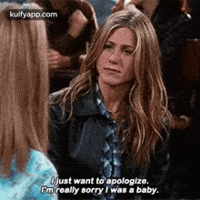 Ojust Want To Apologize.I'M Really Sorry I Was A Baby..Gif GIF