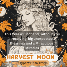 Harvest Moon Affirmation Post GIF