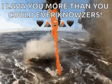 Lava And GIF - Lava And Seawater GIFs