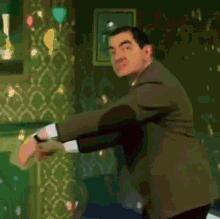 Mr Bean Dancing GIF