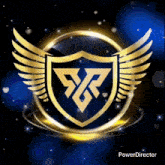 a logo with wings and the letter sr on it