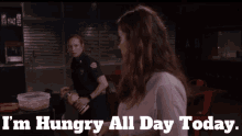 Station19 Carina Deluca GIF - Station19 Carina Deluca Im Hungry All Day Today GIFs