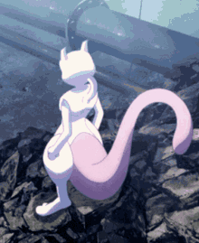 Mewtwo Tail GIF - Mewtwo Tail Pokemon GIFs