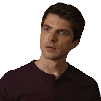 a man says what 's the matter while looking at the camera