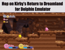 Kirby Kirbys Return To Dreamland GIF - Kirby Kirbys Return To Dreamland Dolphin Emulator GIFs