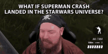 What If Superman Crash Landed In The Starwars Universe Burkeblack GIF - What If Superman Crash Landed In The Starwars Universe Burkeblack Imagine GIFs