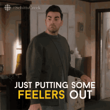 Just Putting Some Feelers Out Dan Levy GIF