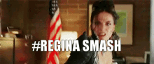 Once Upon A Time Regina Smash GIF - Once Upon A Time Regina Smash Smash GIFs