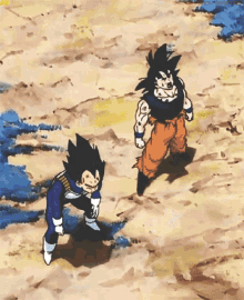 Goku And Vegeta Dbz GIF