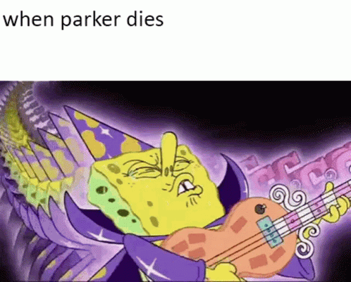 spongebob dying gif