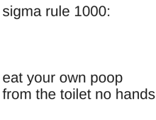 Rules Sigma Rule GIF - Rules Sigma Rule Toilet Seat GIFs