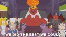 We Did The Best We Could Satan GIF