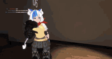 a screenshot of a video game with a few lines of text on it