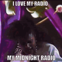Taffy I Love My Radio GIF - Taffy I Love My Radio My Midnight Radio GIFs
