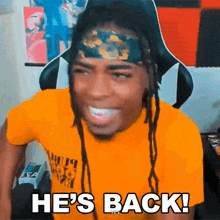 Hes Back The Black Mastadonte GIF - Hes Back The Black Mastadonte Hes Here Again GIFs
