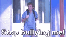 Stob Bullying Me Stop Bullying GIF - Stob Bullying Me Stop Bullying Bully GIFs