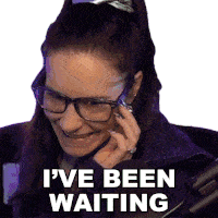 Ive Been Waiting Cristine Raquel Rotenberg Sticker - Ive Been Waiting Cristine Raquel Rotenberg Simply Nailogical Stickers
