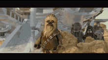 Lego Star Wars Chewbacca GIF