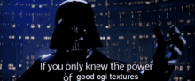 Darth Vader Cgi Textures GIF - Darth Vader Cgi Textures Stare GIFs