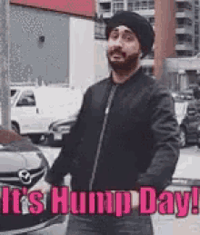 man dancing hump day man dancing hump day