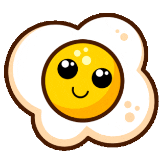 Fried Egg Sticker - Fried Egg Stickers