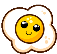 Fried Egg Sticker - Fried Egg Stickers