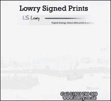 lowry signed limited editions lowry signed limited edition prints lowry signed prints lowry limited edition prints