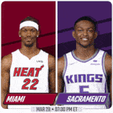 Miami Heat Vs. Sacramento Kings Pre Game GIF
