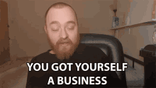 You Got Yourself A Business Danny Docile Asmr GIF - You Got Yourself A Business Danny Docile Asmr Youve Got A Deal GIFs