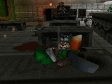 a video game where a hamster is being killed by another hamster