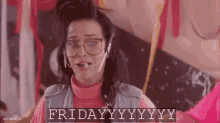 Tgif GIF - Katy Perry Friday Shout GIFs