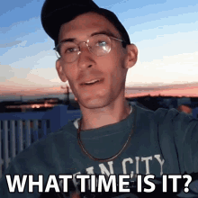 What Time Is It Brandon Woelfel GIF - What Time Is It Brandon Woelfel Whats The Time Now GIFs