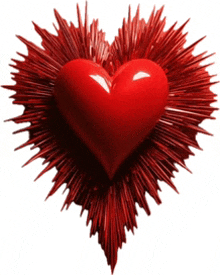 Red Heart Heart Burst GIF