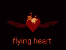 Flying Heart Boulenin GIF - Flying Heart Boulenin Beauga GIFs