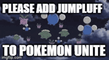 Jumpluff Pokemon Unite GIF - Jumpluff Pokemon Unite Add Jumpluff GIFs