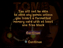 a screenshot of a tomb raider video game