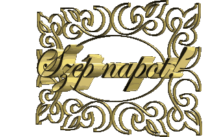 Szép Napot Logo Sticker - Szép Napot Logo Frame Stickers