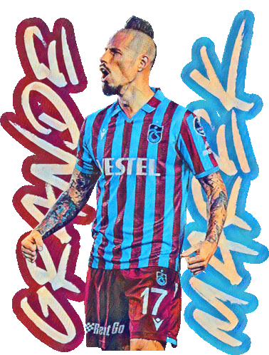 Trabzonspor Grande Marek Hamşik Sticker - Trabzonspor Grande Marek Hamşik Stickers