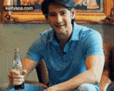 Mahesh In Cheering.Gif GIF - Mahesh In Cheering Maheshbabu Cooldrink GIFs