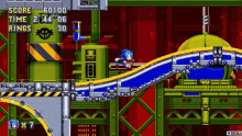 Sonic Mania Chemical Plant Zone GIF - Sonic Mania Chemical Plant Zone Chemical Plant GIFs