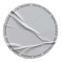 Digital College Colleger Sticker - Digital College Colleger Dc Stickers