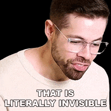 That Is Literally Invisible Nick Zetta GIF - That Is Literally Invisible Nick Zetta Basically Homeless GIFs