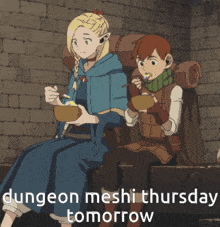 Dungeon Meshi Thursday GIF - Dungeon Meshi Thursday Marcille GIFs