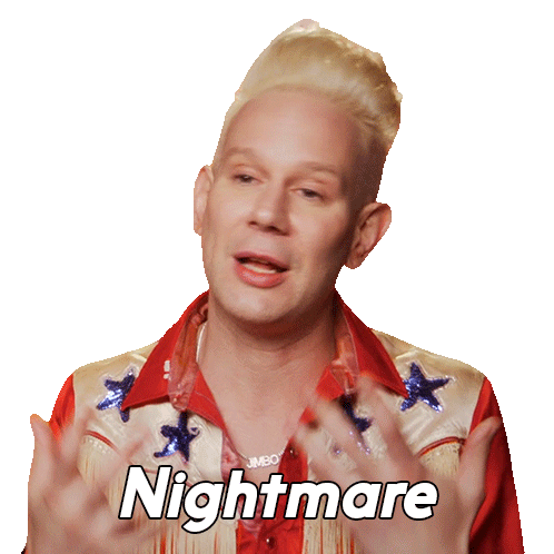 Nightmare Jimbo Sticker - Nightmare Jimbo Rupaul’s Drag Race All Stars Stickers