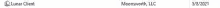 a set of three lines on a white background .