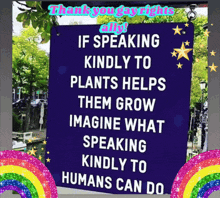 a sign that says thank you gay rights